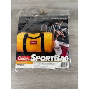 Vintage Coleman Sport Bag Small Roll Bag Model 8640-105 Sealed NOS Retro 80s/90s